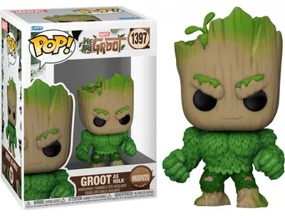Immagine prodotto di Figurka Funko Pop! Marvel - Groot jako Hulk - Premium Figurine Pop!