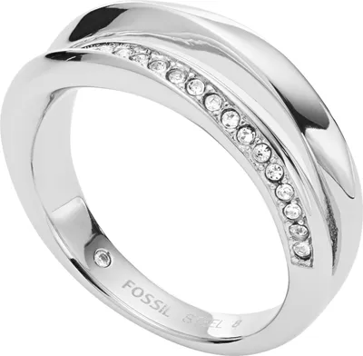 Image de Fossil Jewelry CLASSICS JF03019040 Bague pour femme, Taille de la bague:57 / 8