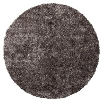 Immagine prodotto di Tappeto rotondo Shaggy Diamond 725 antracite