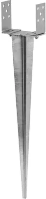 Produktbild von ADGO® Pfostenträger 0-120 mm Einstell Zaunpfostenträger feuerverzinkt