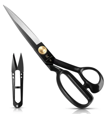 Produktbild von Schneiderschere, 24 cm, für Stoffe, Bekleidung, Leder und Rohmaterialien (für Rechtshänder)