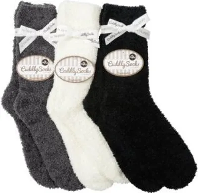Produktbild von Kuschelsocken CuddlySocks Gr.35-41>>>>Farbe: grau-melange