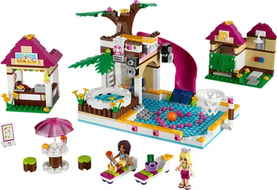 Produktbild von Lego 41008 Friends - Grosses Schwimmbad