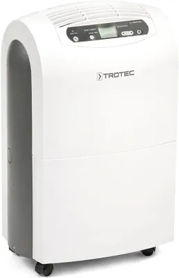 Produktbild von Elektrischer Luftentfeuchter TTK 100 E – Entfeuchtungsleistung 30 L/24h, für Räume bis 90 m? / 230 m? – Raumentfeuchter mit Heißgas-Abtauung – Dauerbetrieb oder 4,3L Wassertank | Raumgröße bis 90 m?/230 m? – Raumentfeuchter mit Heißgas-Abtauung – Dauerbetrieb oder 4,3L Wassertank