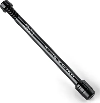 Productafbeelding van Fiets trainer as - Adapter voor fiets - Thuis fietsen - Hoge kwaliteit legering - M12 x 1.0/1.5/1.75 - Zwart