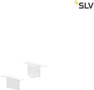 Produktbild von SLV 1000473 GRAZIA 10 Einbauprofil Endkappen 2 Stk. weiss