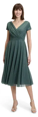 Produktbild von Vera Mont Damen Cocktailkleid im Glitzer-Look 40, Dark Green/Grey