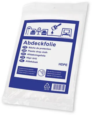 Obrázok produktu pre Maskovacia fólia 4x5m / plachta / maliarska fólia
