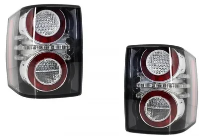 Image de Feux arrière à LED pour Land Rover Range Rover Vogue III L322 2002-2012, style restylage 2012.