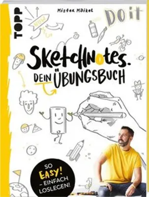 Obrázok produktu pre Sketchnotes - Dein Übungsbuch mit Mister Maikel