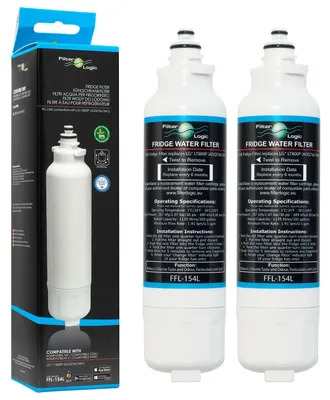 2er-Pack Wasserfilter für LG LT800P, ADQ736134