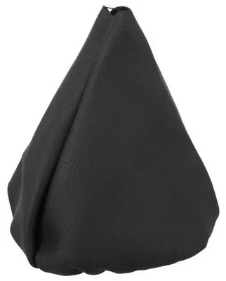 für Fiat 500 ab 2007- Schaltmanschette Manschette Schaltknauf in Schwarz in der Farbe Schwarz von GOLDCAR