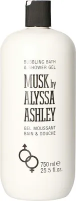 Image de Alyssa Ashley Musk Bubbling Bath & Shower Gel 750 ml UNISEX