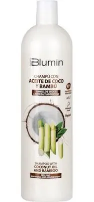 Image de BLUMIN - SHAMPOOING A L'HUILE DE COCONUT ET AU BAMBOU BIO - Shampoing à l'huile de coco et au bambou bio 1000 ml