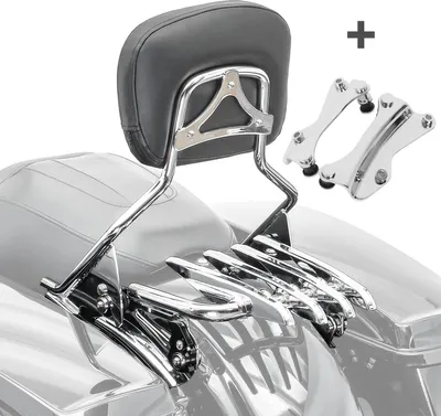 Zdjęcie produktu dla Sissybar z bagażnikiem XB i zestawem montażowym do Harley Davidson Tourin