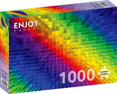 Produktbild von Enjoy Puzzle Puzzle Thorny Gradient - 1000 Teile buntes Kartonspiel