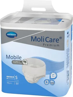 Produktbild von MoliCare Prem. Mobile 6 Tr S - B07CGMR49Y | Packung (14 Stück)