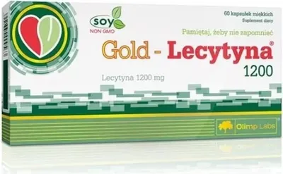 Zdjęcie produktu dla Olimp, Gold Lecytyna, 60 kapsuek