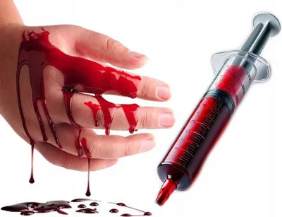 Produktbild von Kunstblut, dickes, rotes, realistisches Halloween-Make-up, 20 ml