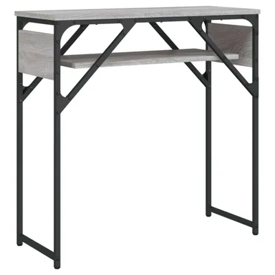 Zdjęcie produktu dla vidaXL Konsola z półką szara Sonoma 75x30x75cm materiał drewnopochodny