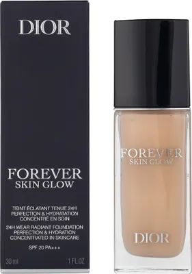 Produktbild von Dior Forever Skin Glow, Pumpenflasche, Flüssigkeit, Jeder Hauttyp, Aufhellend, Feuchtigkeitsspendend, Behandlung, Messe, Neutral