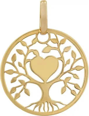 Produktbild von SILBERKETTEN STORE Kettenanhänger Lebensbaum mit Herz - 585 Gold