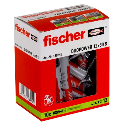 Produktbild von fischer DUOPOWER 12 x 60 S