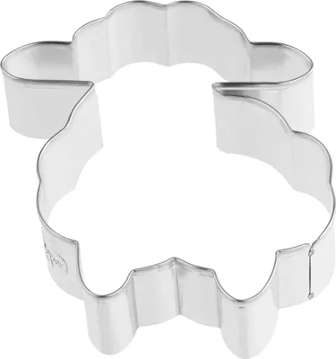 Produktbild von Dr. Oetker Ausstecher "Schaf groß", Keks- und Plätzchenform aus der Serie "Goldiges Ostern" (Farbe: Silber)
