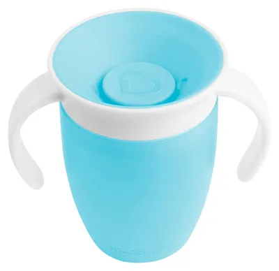 Image de Munchkin MUNCHKIN mokymosi puodelis MIRACLE 360, mėlynas, 6 mėn+, 207 ml, 90101