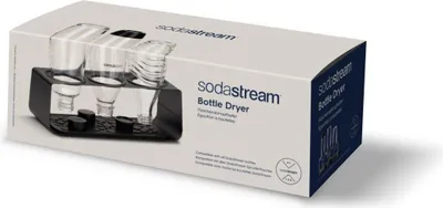 Produktbild von SodaStream 1063003880, Abtropfer, Stand, Tisch, Trinkbehälter, Schwarz, Edelstahl