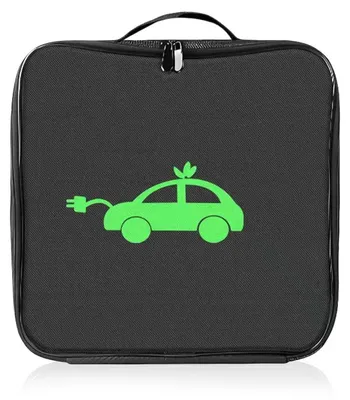 Produktbild von Organizer Auto Kofferraum Ladekabel Tasche Wasserdicht Oxford Schwarz Quadrat 32cm