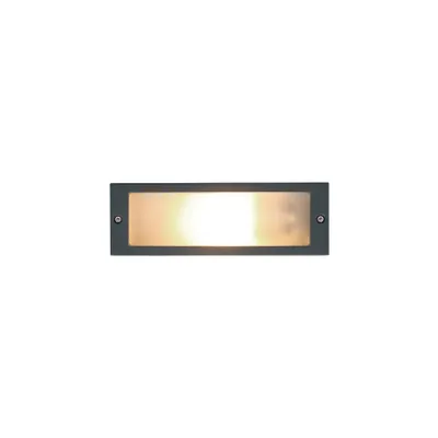 Image de Lampe d'extérieur LED pour façade et jardin Nowodvorski INA, graphite et aluminium 4907