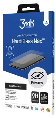 Image de Apple Iphone 7/8 - 3Mk Hardglass Max Privacy Noir, Image générée par une IA