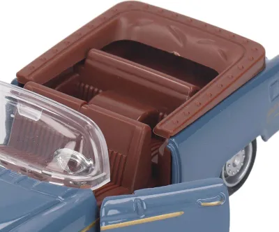 Produktbild von 1:32 Cabrio-Sportwagenmodell, Metalllegierung, realistisch, cool, batteriebetrieben, 1/32 Simulationsspielzeug, Blau