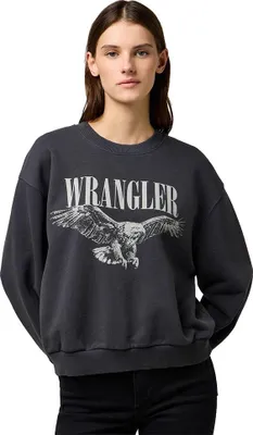 Produktbild von Wrangler 112370776 Sweatshirt Schwarz L Damen Schwarz L