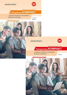 Produktbild von Prüfungsvorbereitung Prüfungswissen KOMPAKT + Prüfungstraining KOMPAKT - Kaufmann/Kauffrau im Einzelhandel - Verkäufer/Verkäuferin