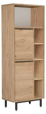 Immagine prodotto di Mobile da bagno in legno "ON10C" - 60 x 46 x 161 cm - Marrone