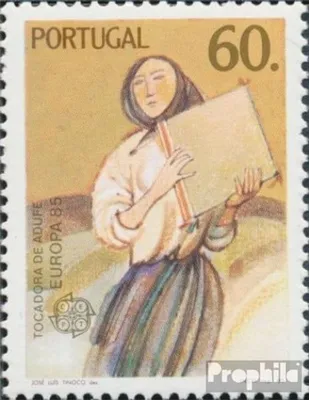 Produktbild von Briefmarken Portugal 1985 Mi 1656 (kompl.Ausg.) postfrisch Musikjahr
