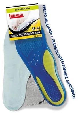 Image de 6 semelles anatomiques en silicone T : 35-41 Hidalgo - Hidalgo
