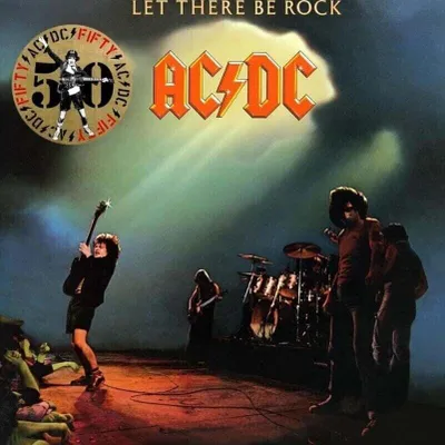 Zdjęcie produktu dla AC/DC - Let There Be Rock (Gold Coloured) (Anniversary Edition) (LP)