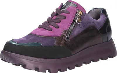 Produktbild von Waldläufer Damen Schnürschuhe, rosa/pink(schwarztannelila (673)), Gr. 7
