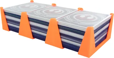 Produktbild von Feldherr Kartenhalter für Spielkarten in Standard Card Game Size - 450 Karten - 3 Fächer