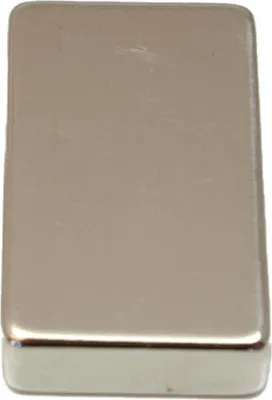 Image de Aimant Néodyme Bloc 40x20x10mm Puissance Magnétique Extrême, Revêtement Nickel Durable. - Micel