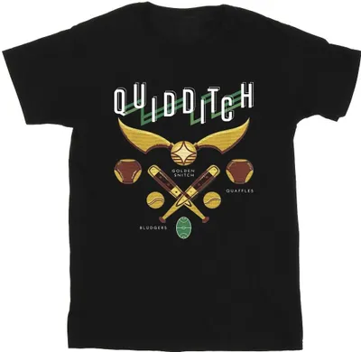 Produktbild von Harry Potter - "Quidditch Bludgers Quaffles" T-Shirt für Herren BI31106 (M) (Schwarz)