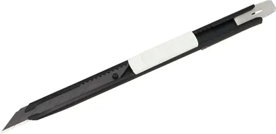 Produktbild von Metalinis peilis laužomomis 9mm. 30° kampu geležtėmis (naudojama su CB39RB) Tajima DORA Juodas blade