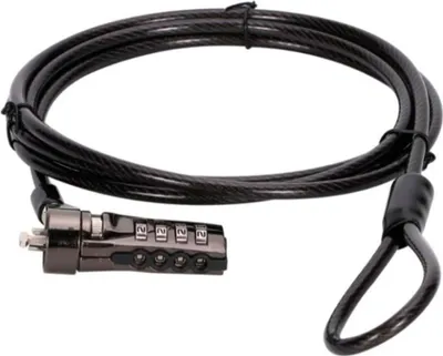 Obrázok produktu pre Conceptronic CUSTODIO01BS, 1,8 m, Zámok na heslo, Čierna
