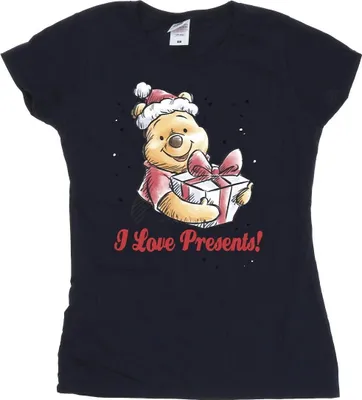 Produktbild von Disney - "Presents" T-Shirt für Damen BI44866 (M) (Marineblau)