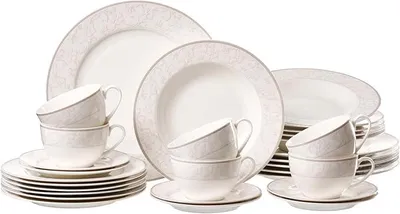 Imagen del producto de Conjunto de vajilla "Kombiservice Isabella" | 30 piezas | Porcelana