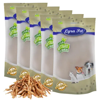 Produktbild von Hundesnacks Kleine Fische, reich an Omega-3-Fettsäuren und Kalzium, 5 kg