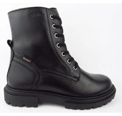 Produktbild von Richter Glattleder Stiefelette Schwarz in Gr. 33